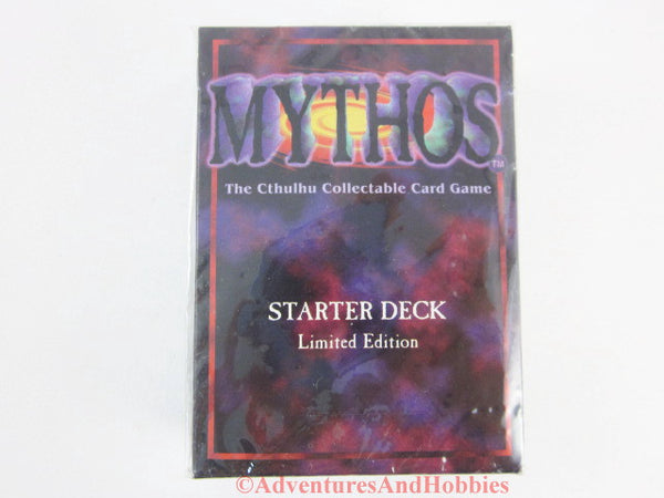 Mythos Starter Deck Call of Cthulhu Card Game Limited Ed 1996 Chaosium Sealed