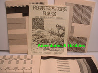 Miniature Wargames Fortifications Plans 25mm FGU 1979 New H7