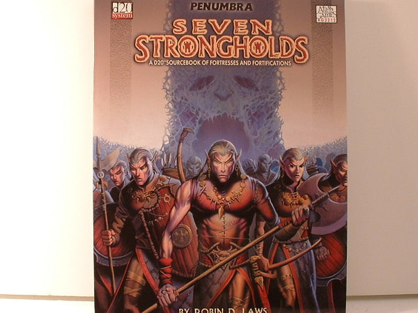 D&D D20 Penumbra Seven Strongholds Fantasy RPG Sourcebook New FB