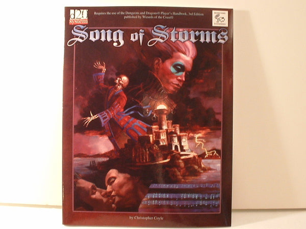 D&D D20 Song of Storms Dungeons Dragons Fantasy New OOP J6