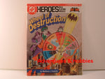 DC Heroes RPG Wheel of Destruction Batman Solo Adventure New G6