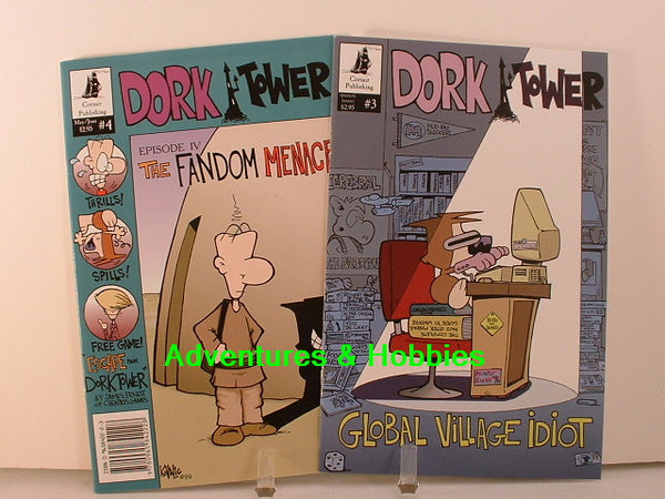 Dork Tower Comics #3 and #4 John Kovalic 1999 Star Wars F1
