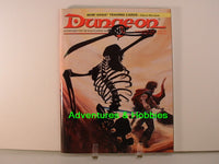 Dungeon Magazine #34 with AD&D Fantasy Trading Cards TSR 1992 L7
