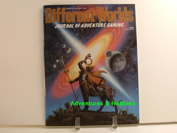 Different Worlds #43 1986 D&D Blackmoor Call of Cthulhu OOP C8