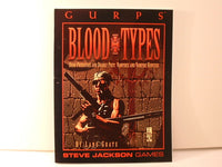 GURPS Horror Blood Types Vampire Sourcebook KB Steve Jackson Games