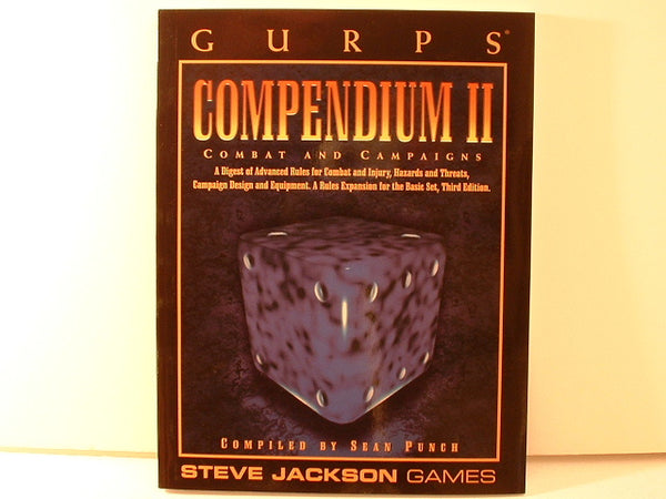 GURPS Compendium II 3rd Ed Rules Expansion New OOP J5