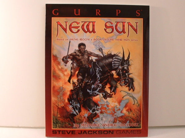 GURPS New Sun Science Fiction Sourcebook New OOP L5 Steve Jackson