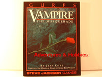 GURPS Vampire The Masquerade Steve Jackson White Wolf New H6