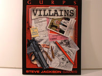GURPS Villains Sourcebook Modern More New BC Steve Jackson Games
