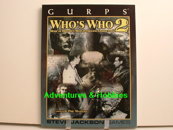 GURPS Who's Who #2 Sourcebook Steve Jackson New H7