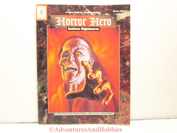 Horror Hero Endless Nightmares Horror Sourcebook Hero Games ICE 509 1994 ATtS