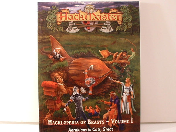 HackMaster Hacklopedia of Beasts Vol I Fantasy RPG New Kenzer AC