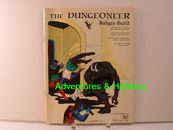 Judges Guild Dungeoneer 16 1980 D&D Fantasy Traveller BD