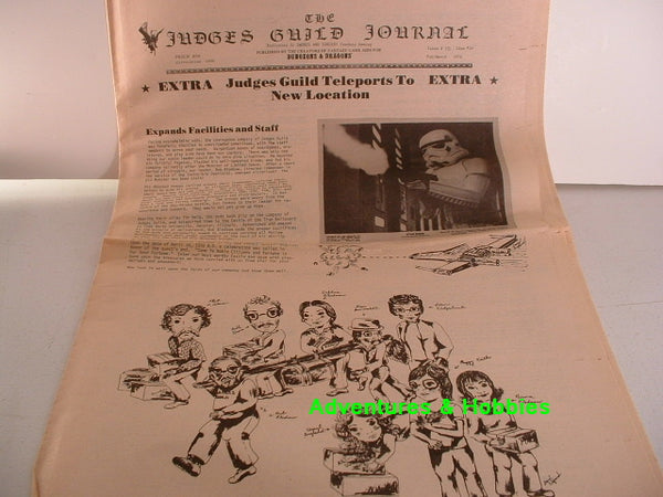 Judges Guild Journal #8 Q 1978 Fantasy Gaming D&D B8