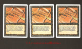 Magic the Gathering MTG Contract from Below Revised Lot x3 Light Play CCG 217AS