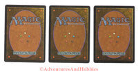 Magic the Gathering MTG Land Forests Unlimited Set of 3 Light Play CCG 227AS