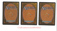 Magic the Gathering MTG Land Mountains Unlimited Set of 3 Light Play CCG 226AS