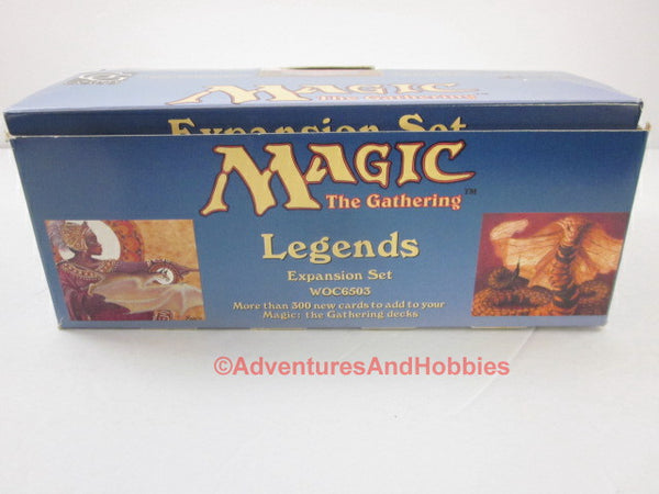 mtg legends booster box Magic the Gathering MTG Legends EMPTY Display Box English WoTC 1994 Wi – Adventures And Hobbies