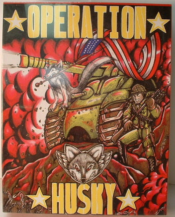 Operation Husky WWII Sicilian Campaign Wargame New AC Sealed