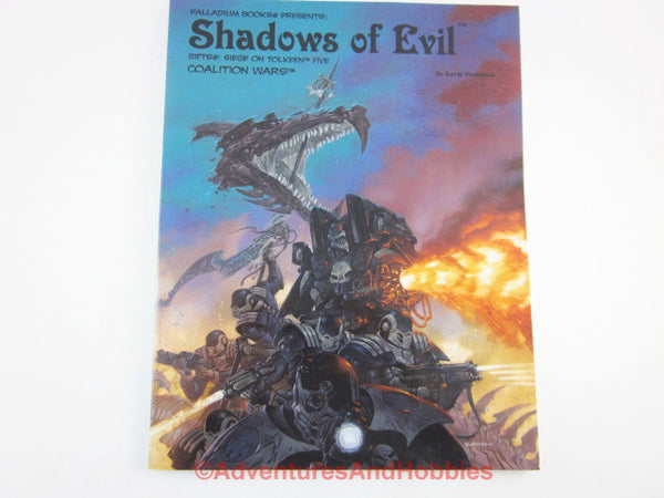 Rifts Shadows of Evil Siege on Tolkeen Coalition Wars RPG Palladium CP