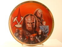 Star Trek:TNG 8" Plate Redemption Episode Klingons Hamilton Limited Edition IA