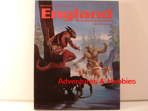 Rifts RPG England World Book #3 Palladium Books New GC