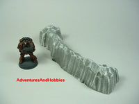 Wargame Terrain Rock Ridge Outcrop S157 Fantasy Warhammer 40K