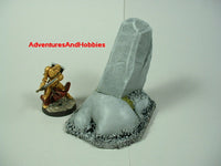 Wargame Terrain Stone Monolith S161 Fantasy D&D Post Apocalypse 40K