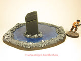 Call of Cthulhu Monument in Pool S170 War Game Terrain 25-28mm Horror Fantasy Scenery