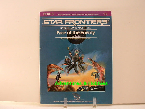 Star Frontiers Face of the Enemy TSR 84 Knight Hawks OOP D8