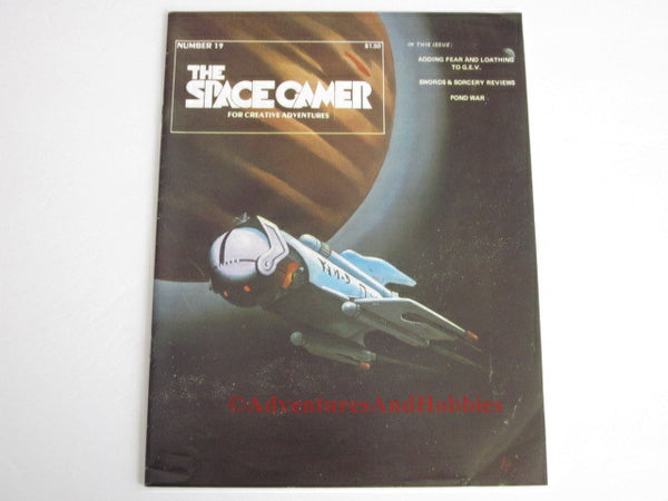 Space Gamer Magazine #19 GEV Pond War Metagaming 1978