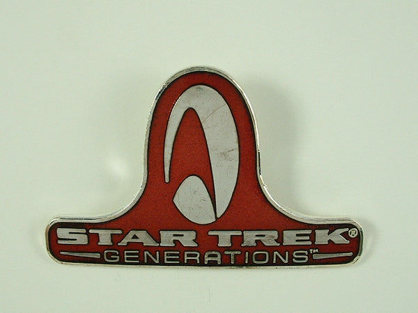 Star Trek Pin Generations Movie Logo 1994 Hollywood Pins Metal Cloisonne