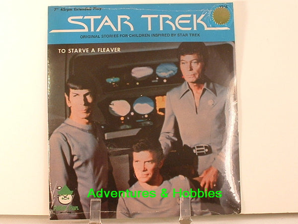 Star Trek 45rpm Record To Starve a Fleaver 1979 Sealed L7
