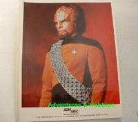 Star Trek TNG Lt Worf Photo Michael Dorn 8x10 BD