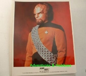 Star Trek TNG Lt Worf Photo Michael Dorn 8x10 BD