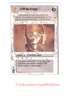Star Wars CCG C-3PO See-Threepio 105 Unlimited Trading Card