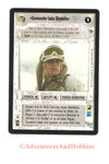 Star Wars CCG Commander Luke Skywalker 103 Hoth black border trading card game.