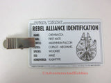 Star Wars Chewbacca First Mate Identification Card ID Badge Costume 1996 BQ