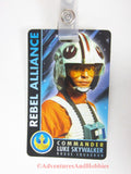 Star Wars Commander Luke Skywalker Identification Card ID Badge Costume 1996