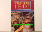 Star Wars ROTJ Giant Poster Book Ewok and Jabba's Court J7