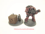 Wargame Miniature Weapons Supply Cache Objective Marker T1278 Scenery 40K