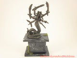 Miniature Snake Goddess Idol Statue T1301 Wargame Fantasy D&D Horror 40K