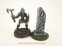 Wargame Terrain Small Stone Marker Call of Cthulhu T1389 Horror Scenery 40K