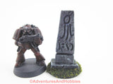 Wargame Terrain Small Stone Marker Call of Cthulhu T1401 Horror Scenery 40K