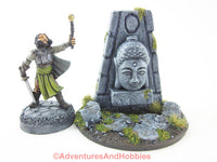 Miniature Temple Stone Shrine T1421 Pulp Painted Wargame Scenery 40K