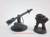 Miniature Wargame Anti-aircraft Missile Launcher Turret Scenery T1443 40K