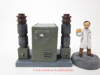 Miniature Wargame Scenery Mad Science T1463 Laboratory Industrial 25-28mm 40K