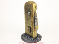 Miniature Post Apocalyptic Techno Idol God Shrine T1481 Wargame Scenery