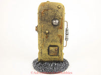 Miniature Post Apocalyptic Techno Idol God Shrine T1481 Wargame Scenery