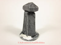 Miniature Frostgrave Stone Monument T1490 Fantasy Horror Scenery 40K